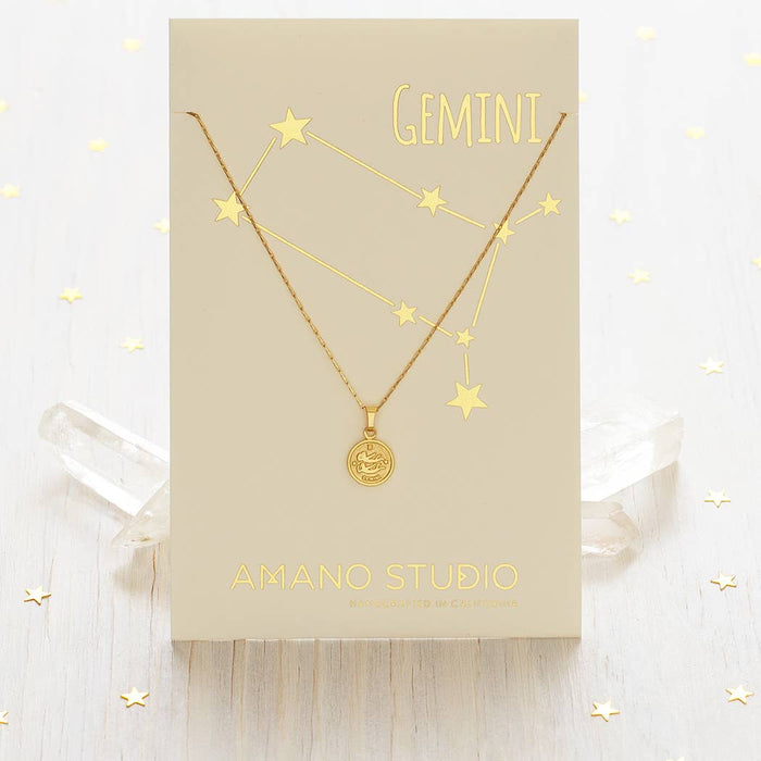 Tiny Zodiac Medallions