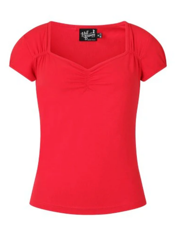 Top Mia ,50's Basic, Rot