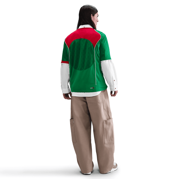 Nike Total 90 Dri-Fit Soccer Jersey Classic Green Sport Red