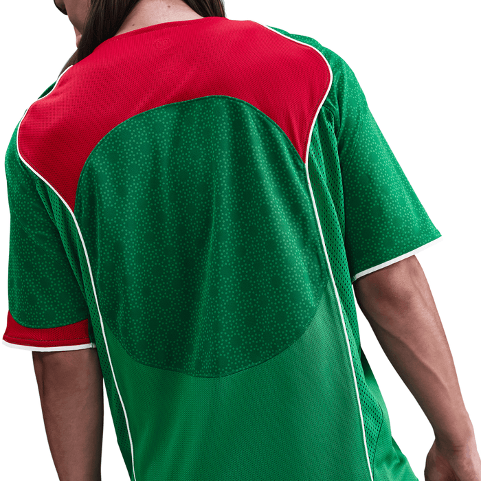 Nike Total 90 Dri-Fit Soccer Jersey Classic Green Sport Red