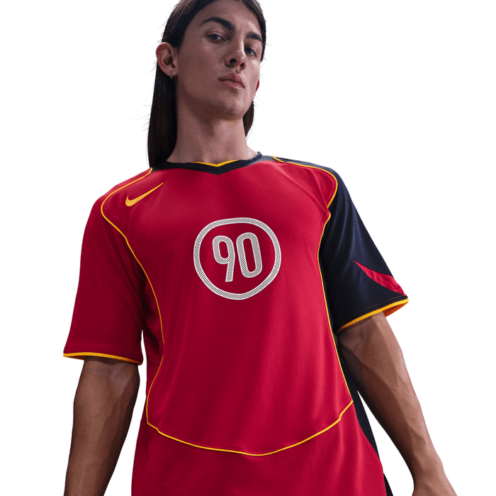 Nike Total 90 Dri-Fit Soccer Jersey Gym Red Midnight Navy