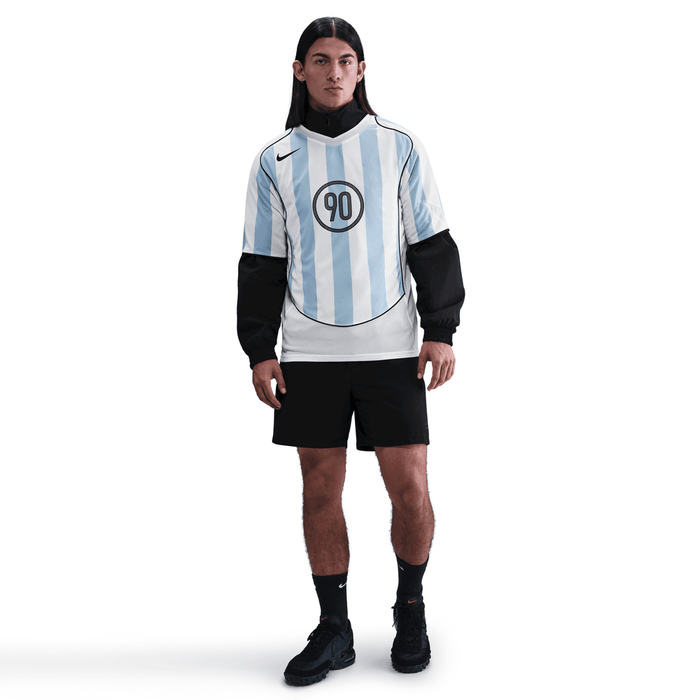 Nike Total 90 Dri-Fit Soccer Jersey Psychic Blue White