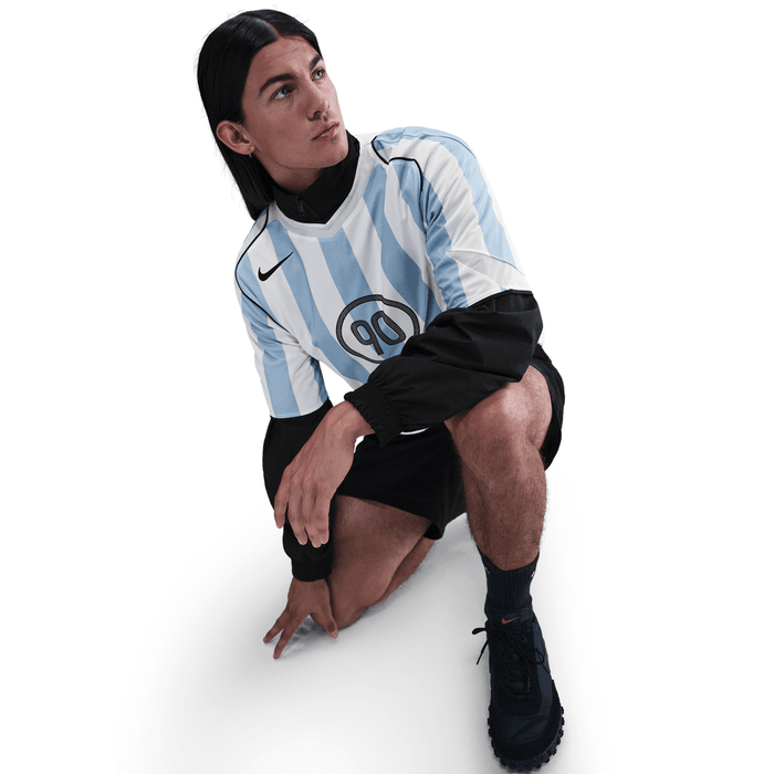 Nike Total 90 Dri-Fit Soccer Jersey Psychic Blue White