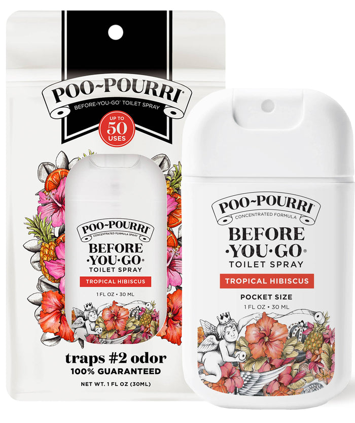Tropical Hibiscus | Poo~Pourri  Pocket Sprayer