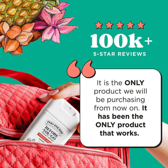 Tropical Hibiscus | Poo~Pourri  Pocket Sprayer