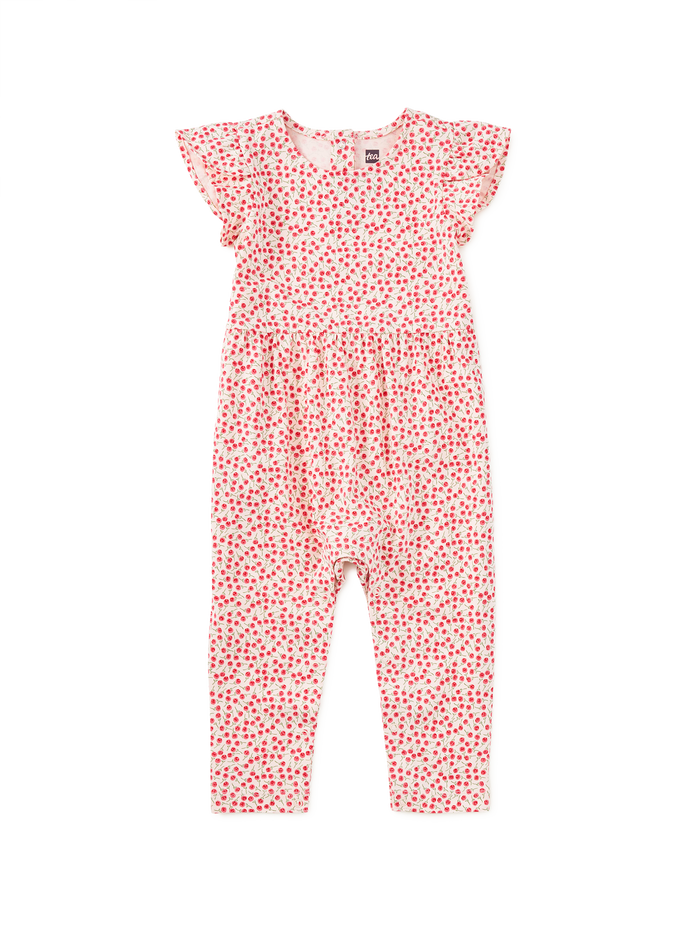 Tulip Sleeve Baby Romper