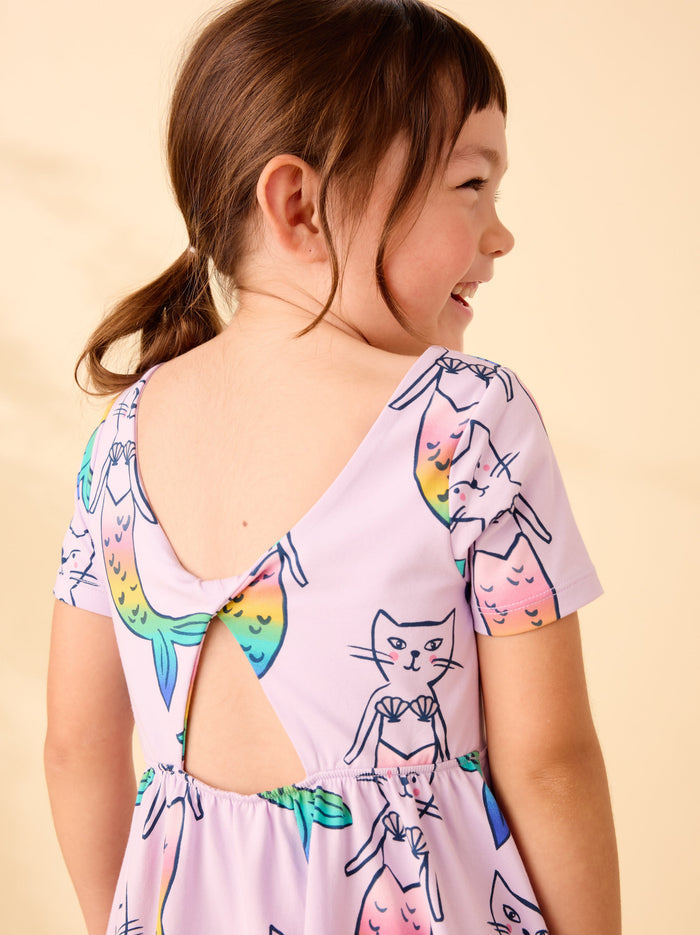 Twist Back Ballet Dress