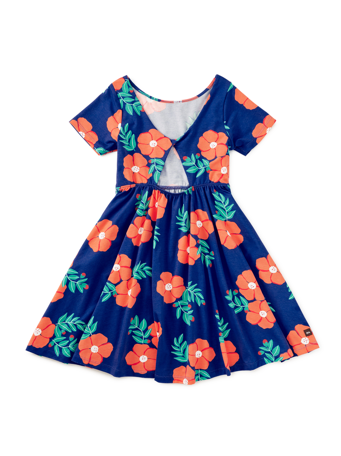 Twist Back Ballet Dress