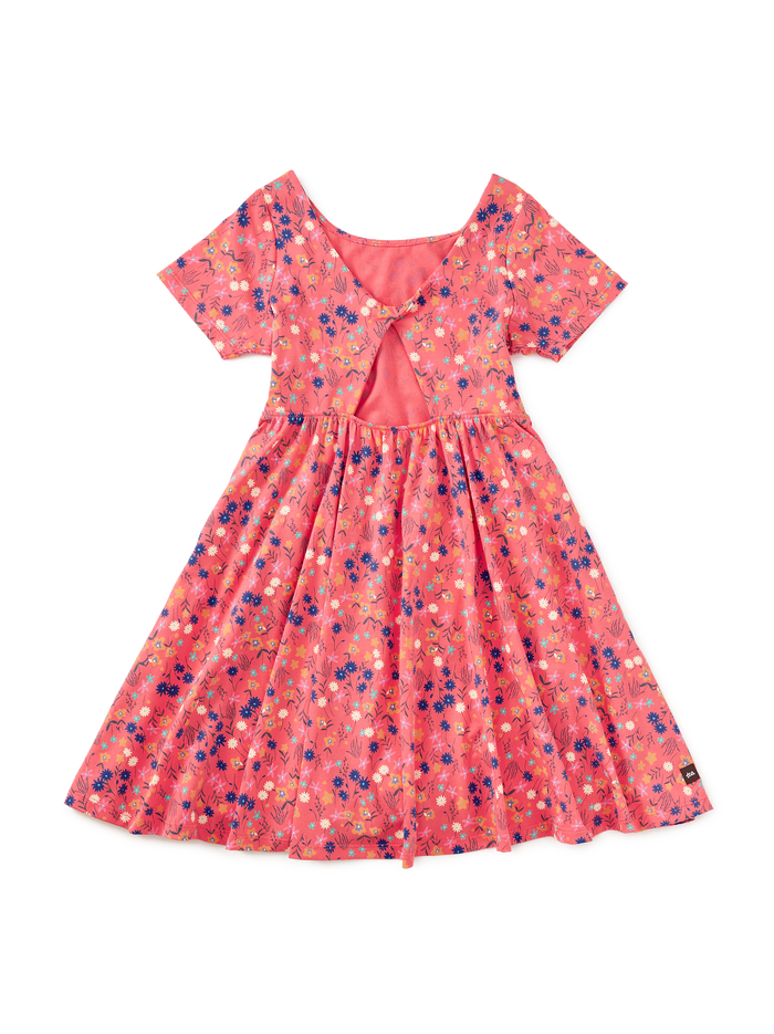Twist Back Ballet Dress