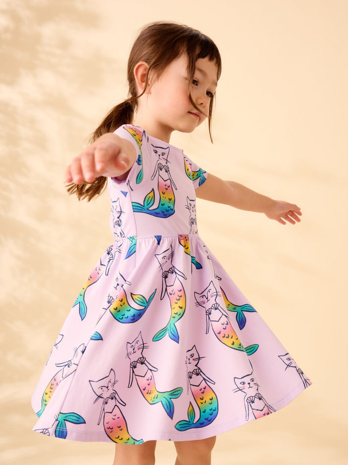 Twist Back Ballet Dress