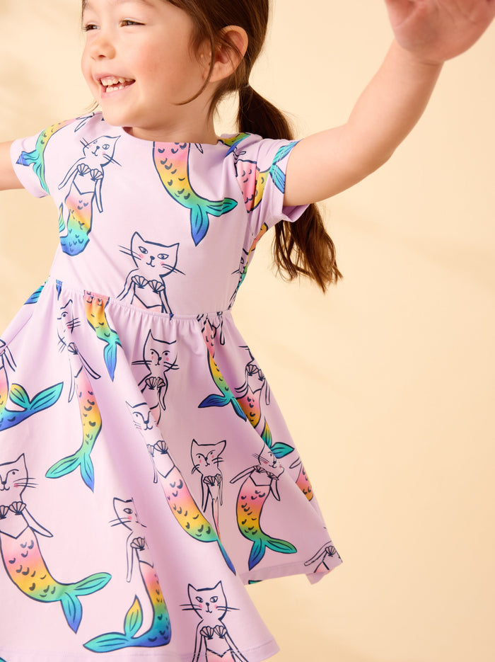 Twist Back Ballet Dress
