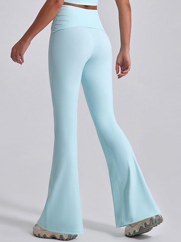 Twist Flare Hip-lift Leggings