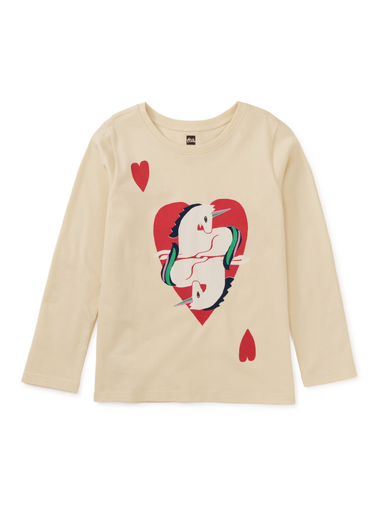 Unicorn Of Hearts Graphic Tee
