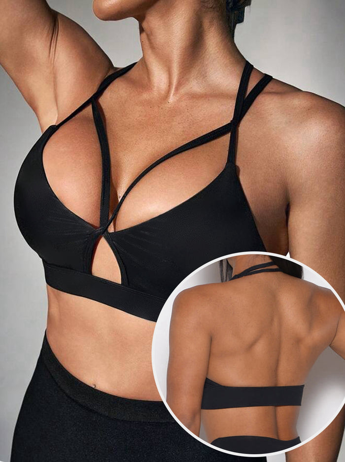 Unique Hollow Out Sports Bras