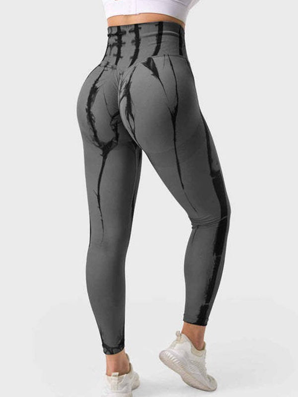 Unique Hot Tie-dye Scrunch Bum Leggings