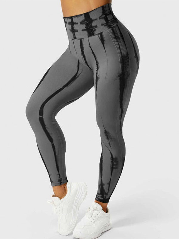Unique Hot Tie-dye Scrunch Bum Leggings