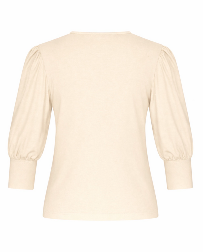 V-Neck Top Michelle, Ivory