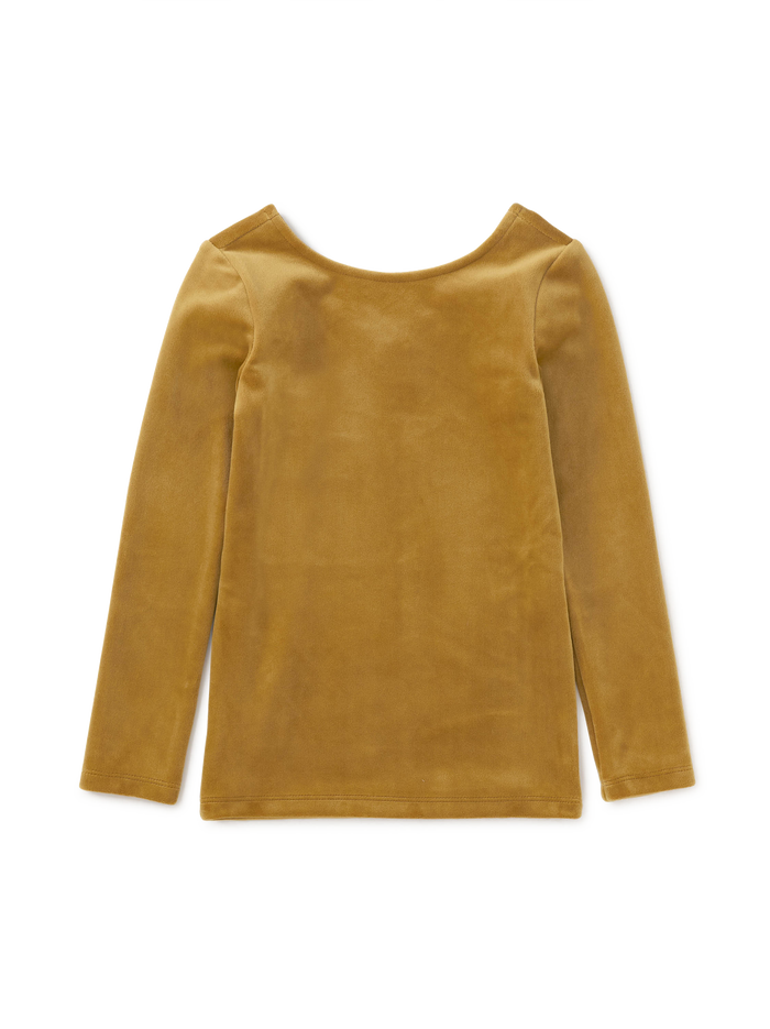 Velour Long Sleeve Slim Fit To
