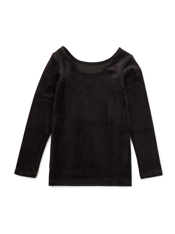 Velour Long Sleeve Slim Fit To