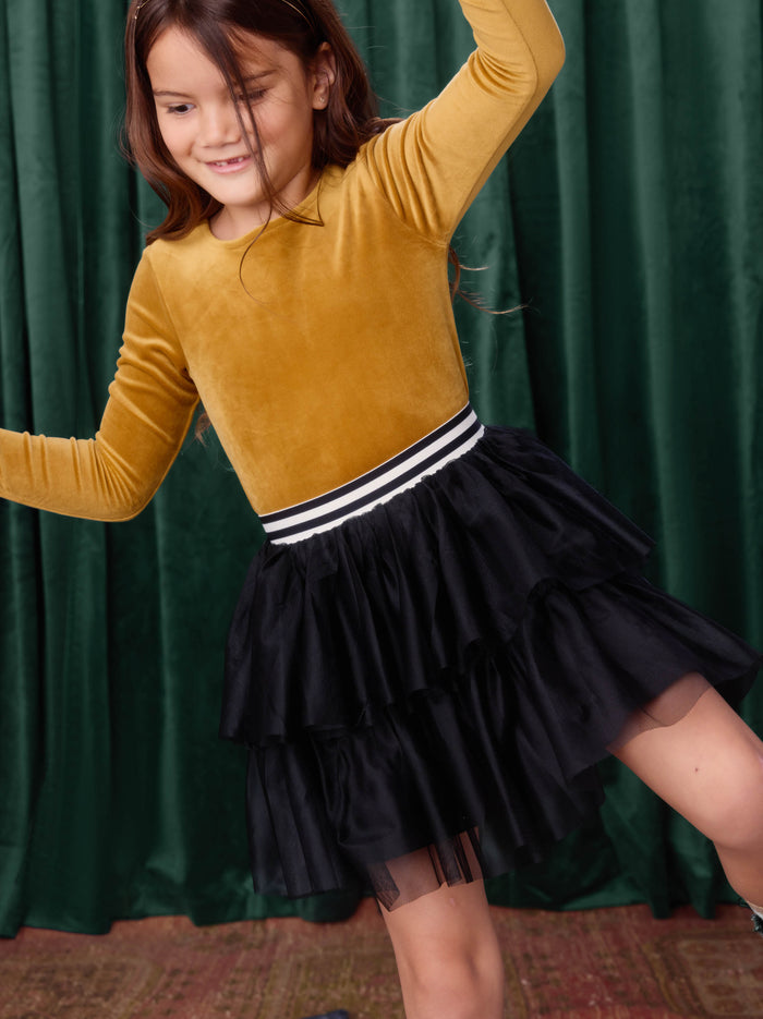 Velour Long Sleeve Slim Fit To