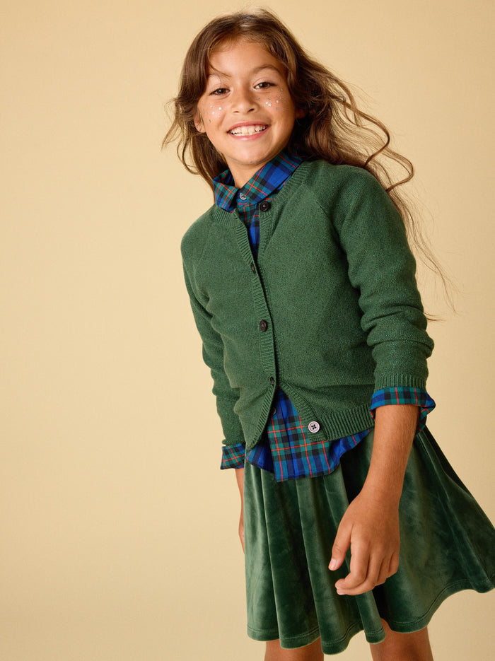 Velour Twirl Skirt