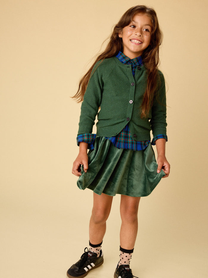 Velour Twirl Skirt
