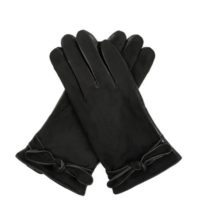 Vintage Handschuhe mit Schleifendetail