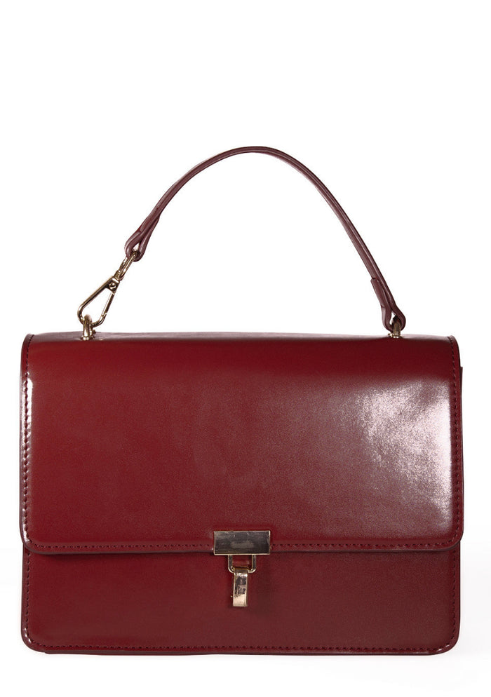 Vintage Tasche Garland, Bordeaux