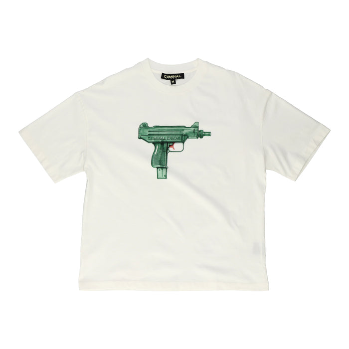 Water Gun White T-Shirt
