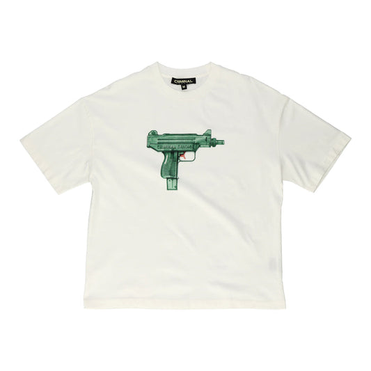 Water Gun White T-Shirt