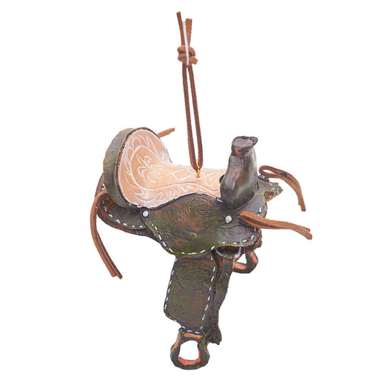 A Western Saddle Ornament.