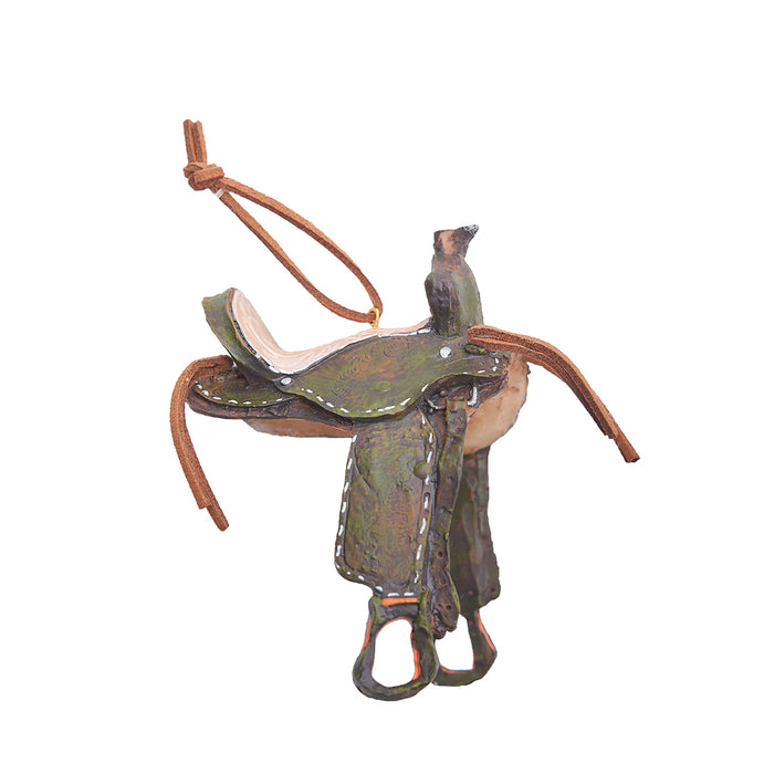 A Western Saddle Ornament.