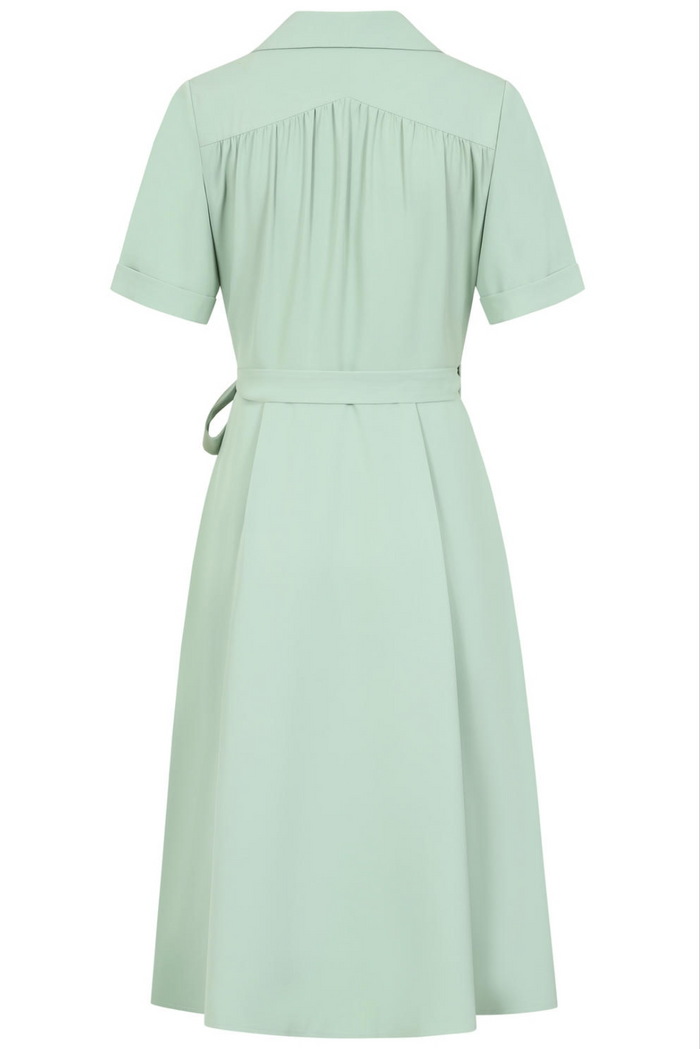 Wickelkleid Judy 40's, Mintgrün