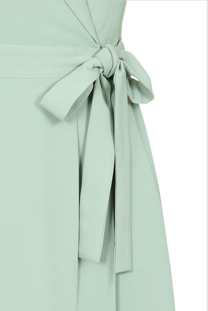 Wickelkleid Judy 40's, Mintgrün