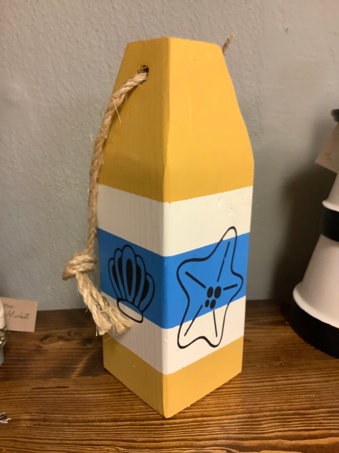 Wood buoy