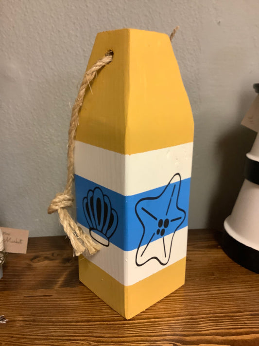 Wood buoy