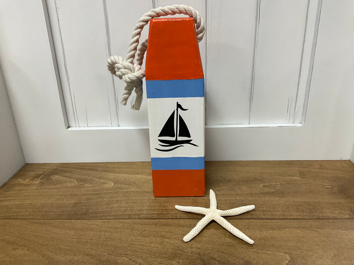 Wood buoy