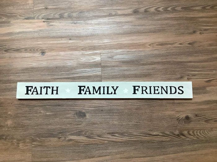 Wood engraved sign 2'