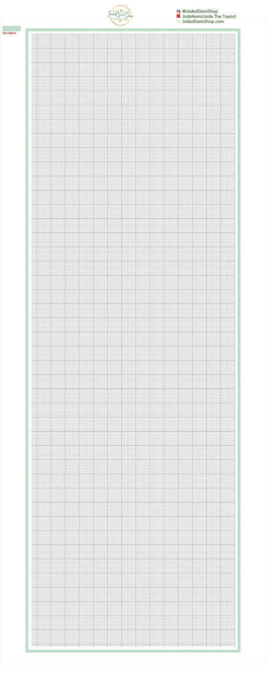 Woody | full set of drills, stickers, and blank canvas for Creatively Stitching