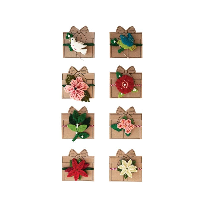 Wool Felt Gift Topper