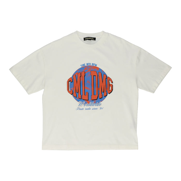 Worldwide Radio White T-shirt
