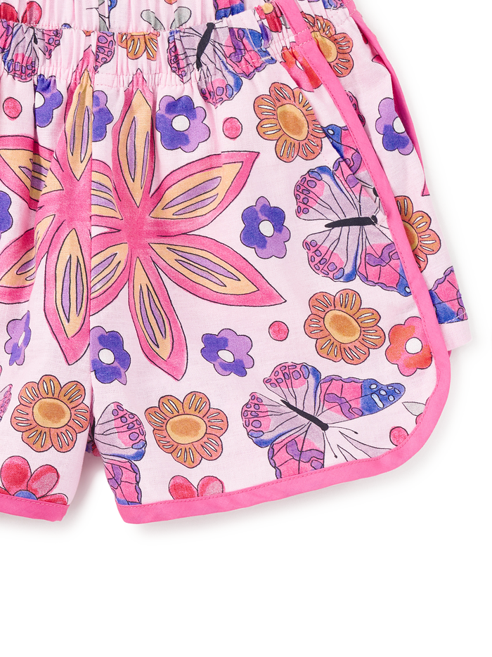 Woven Dolphin Shorts