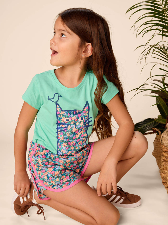 Woven Dolphin Shorts