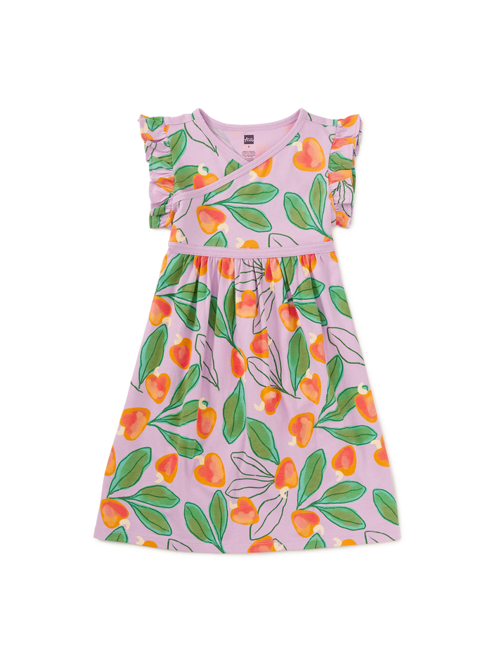 Wrap Neck Dress