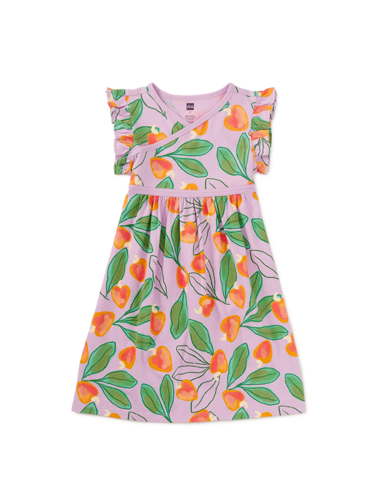 Wrap Neck Dress