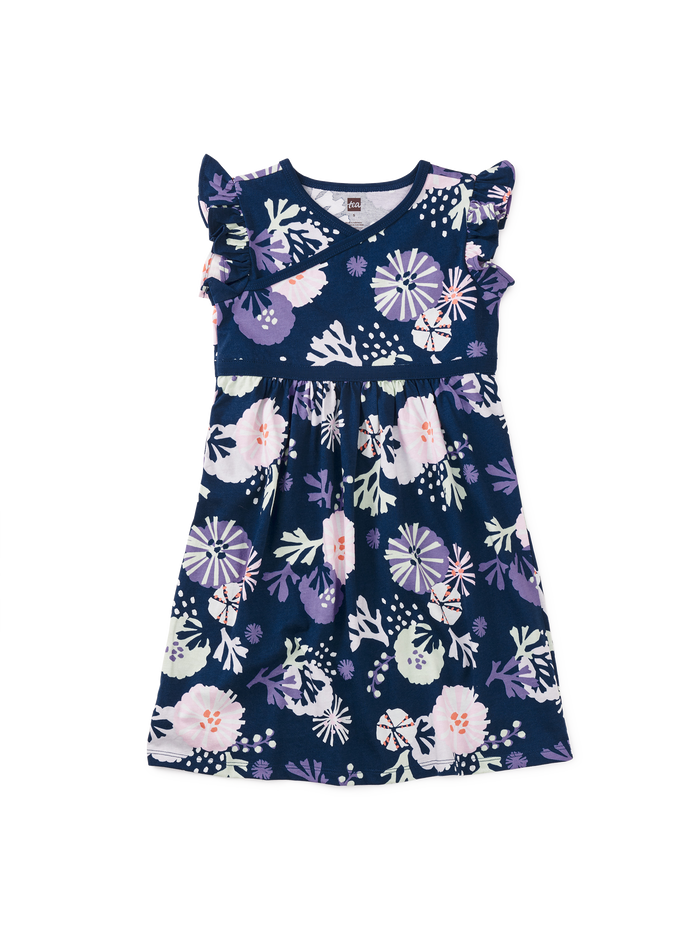 Wrap Neck Dress