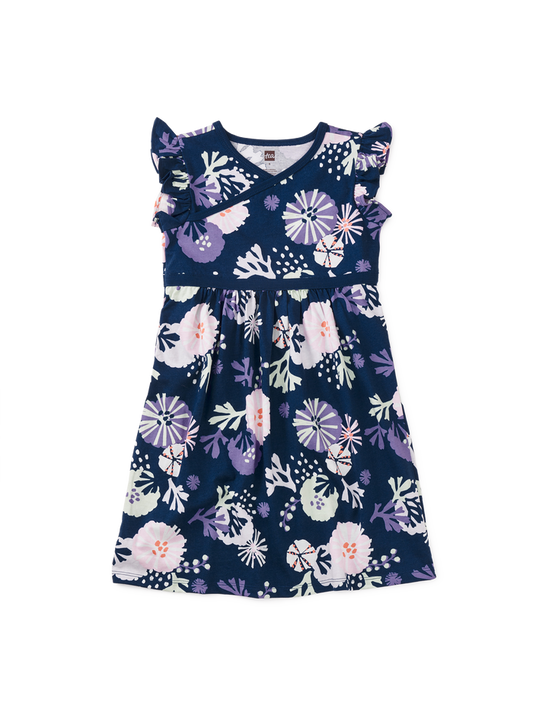 Wrap Neck Dress