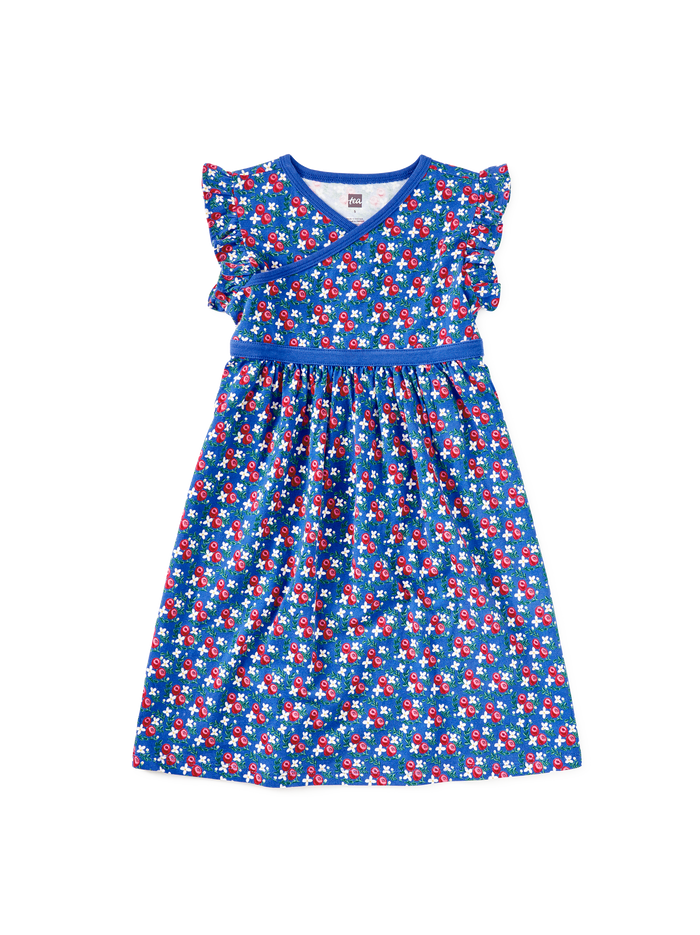 Wrap Neck Dress