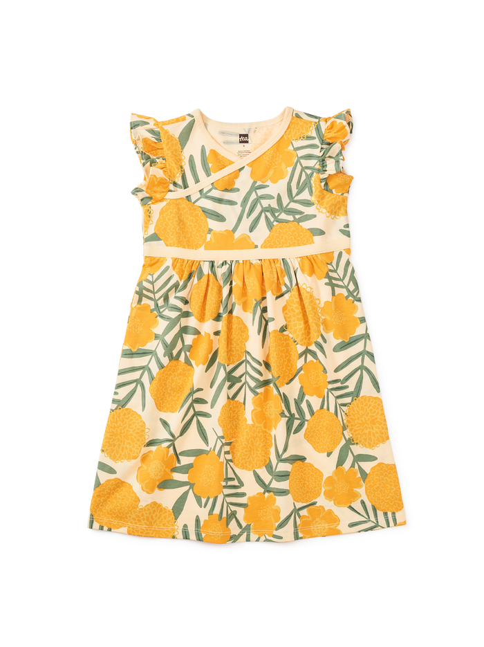 Wrap Neck Dress