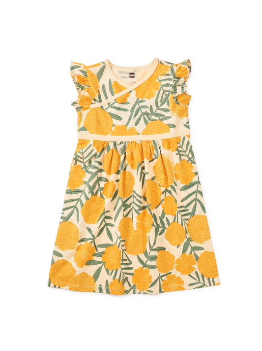 Wrap Neck Dress
